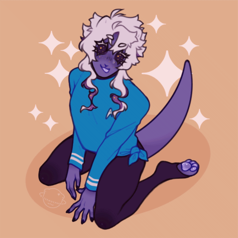 Animated Space Otter (ottermosphere VTuber)